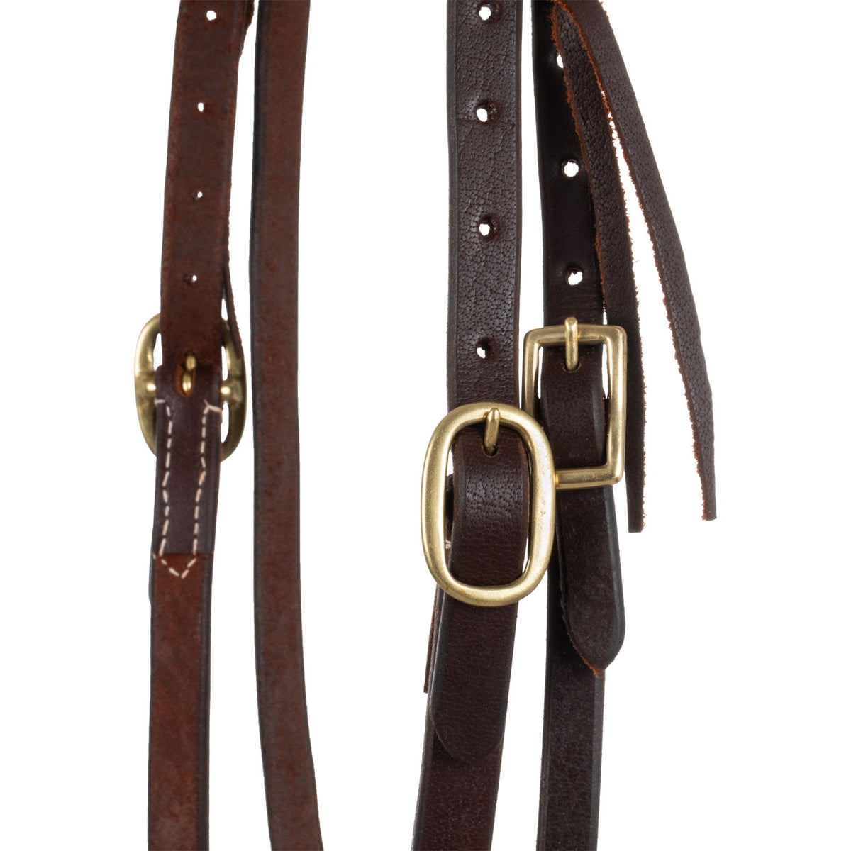 WESTERN TIE ENDS BROWBAND BRIDLE