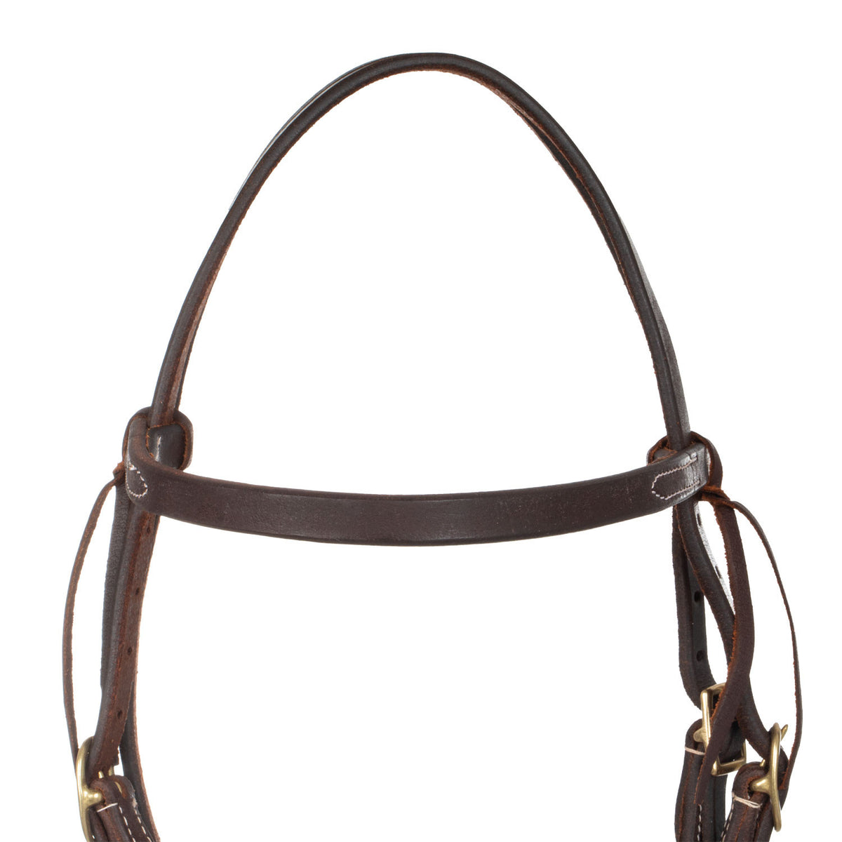 WESTERN TIE ENDS BROWBAND BRIDLE