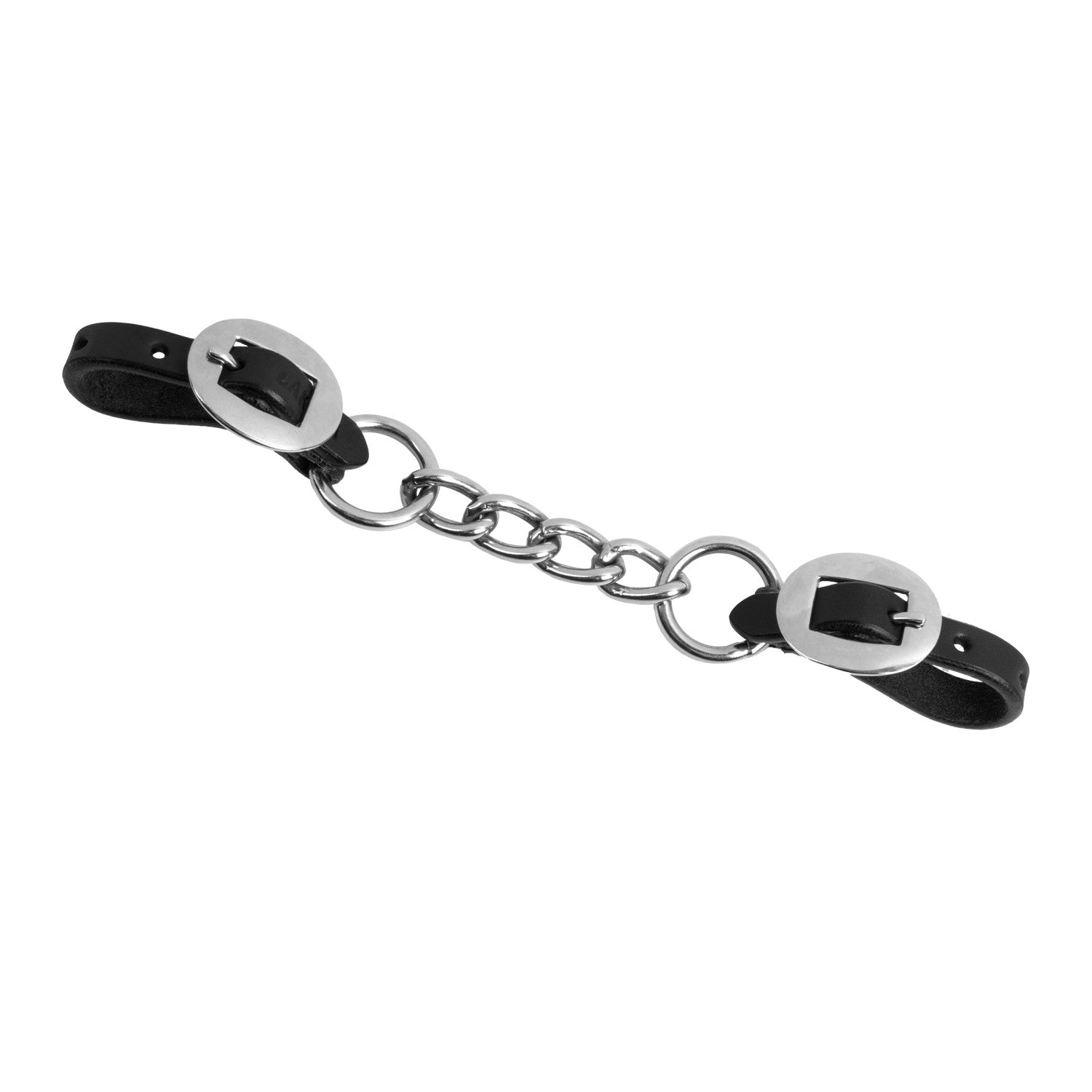 Curb strap nickel fitting.