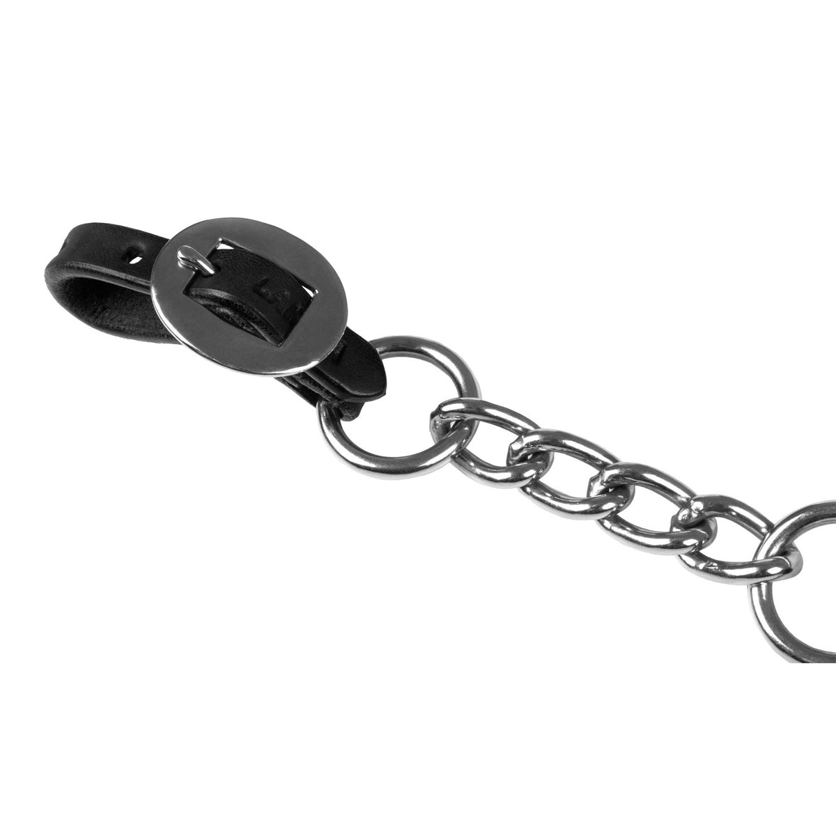 Curb strap nickel fitting