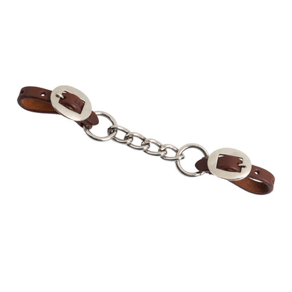 Curb strap nickel fitting.