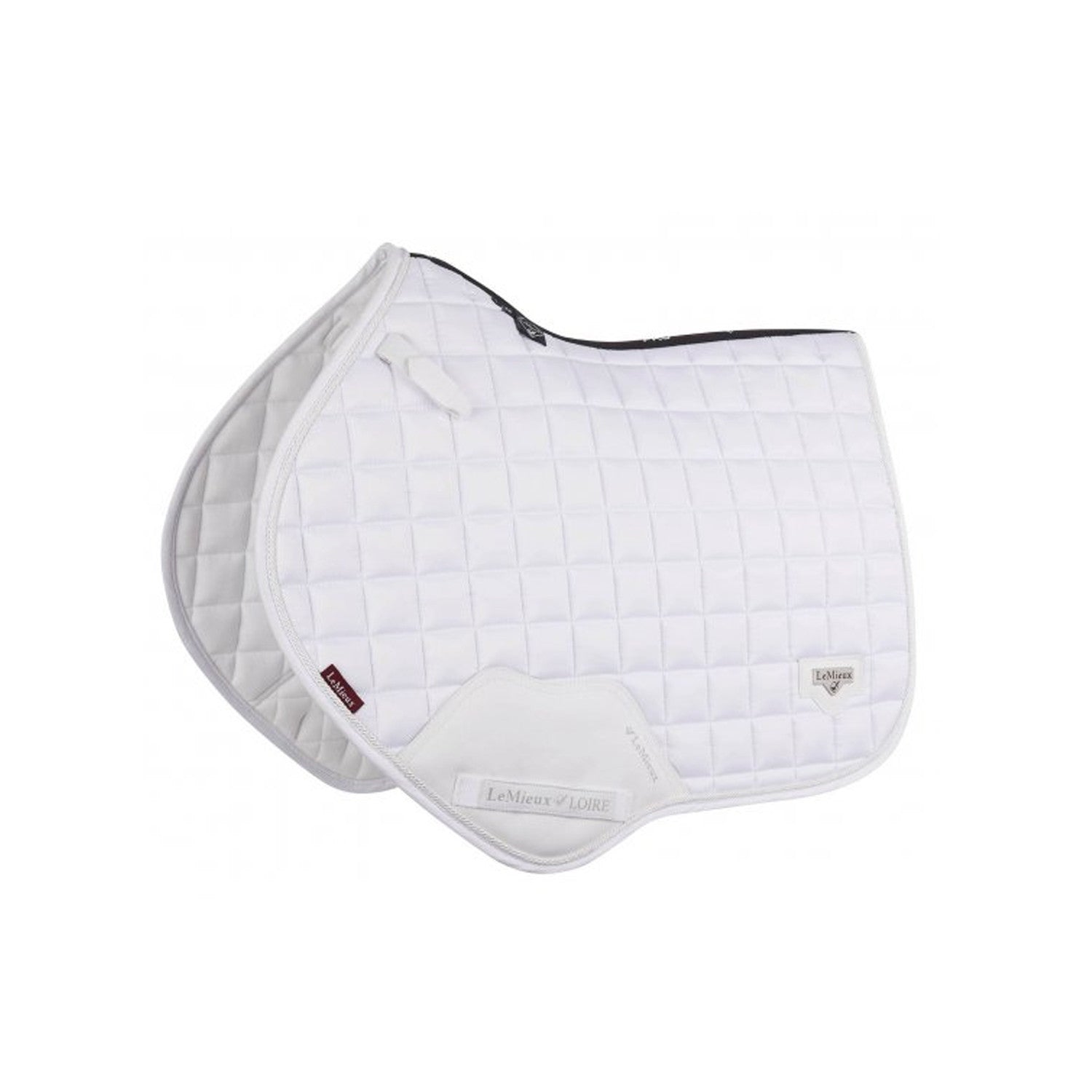 LEMIEUX LOIRE CLASSIC SATIN CLOSE CONTACT SQUARE WHITE LARGE.