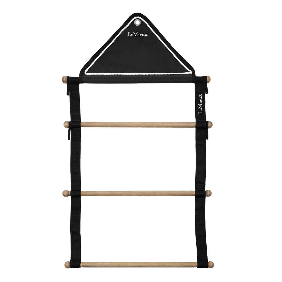 SHOW RUG HANGING RACK BLACK.