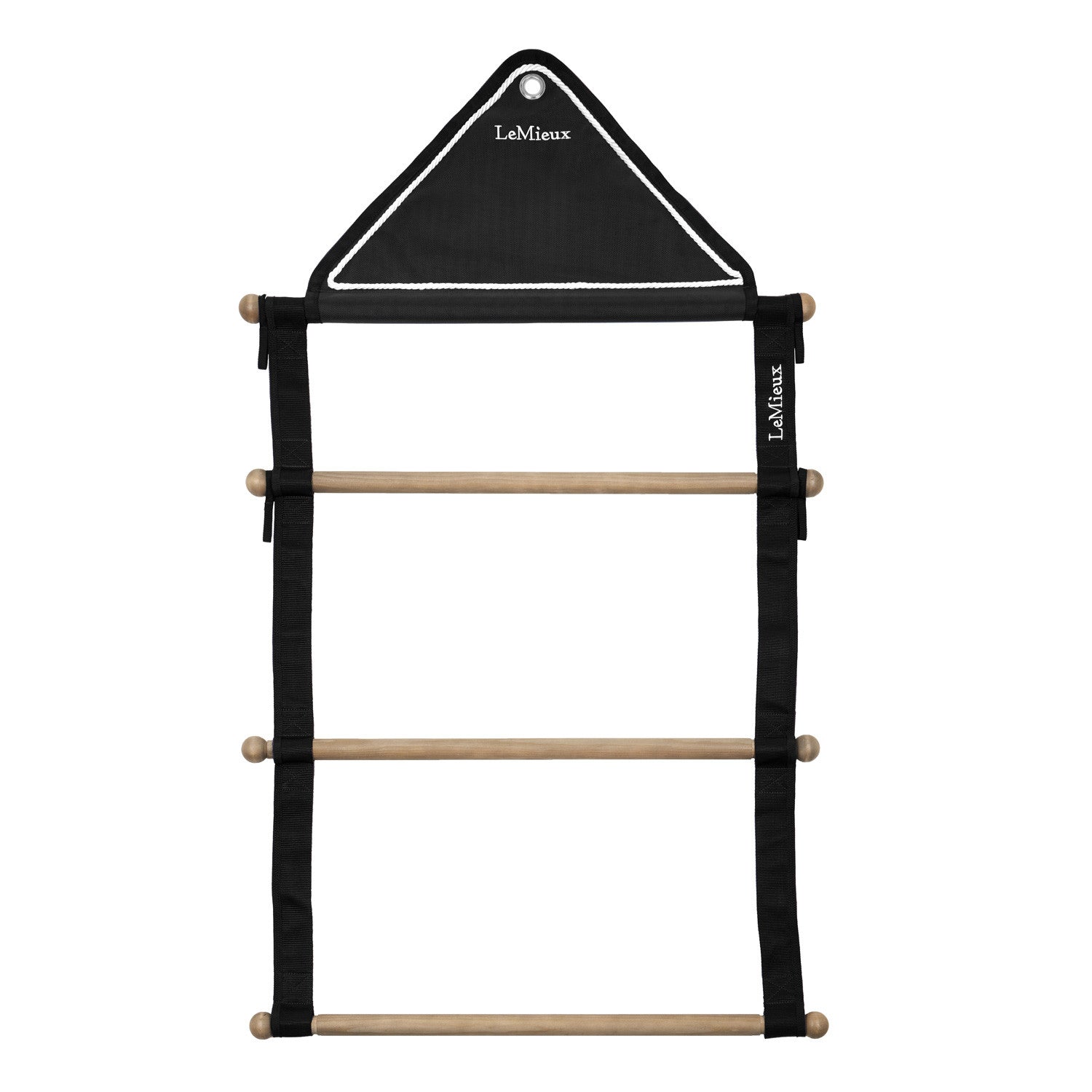 SHOW RUG HANGING RACK BLACK.