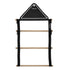 SHOW RUG HANGING RACK BLACK.