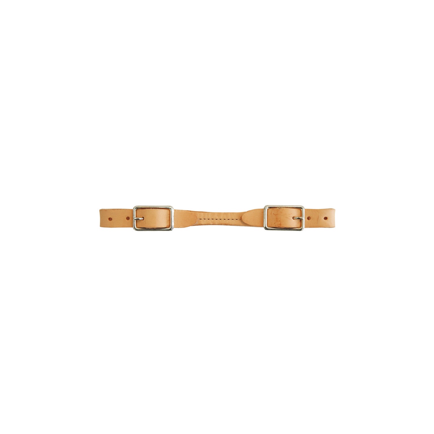 LEATHER CURB CHAIN.