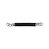 Coated curb chain.