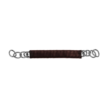 Coated curb chain.