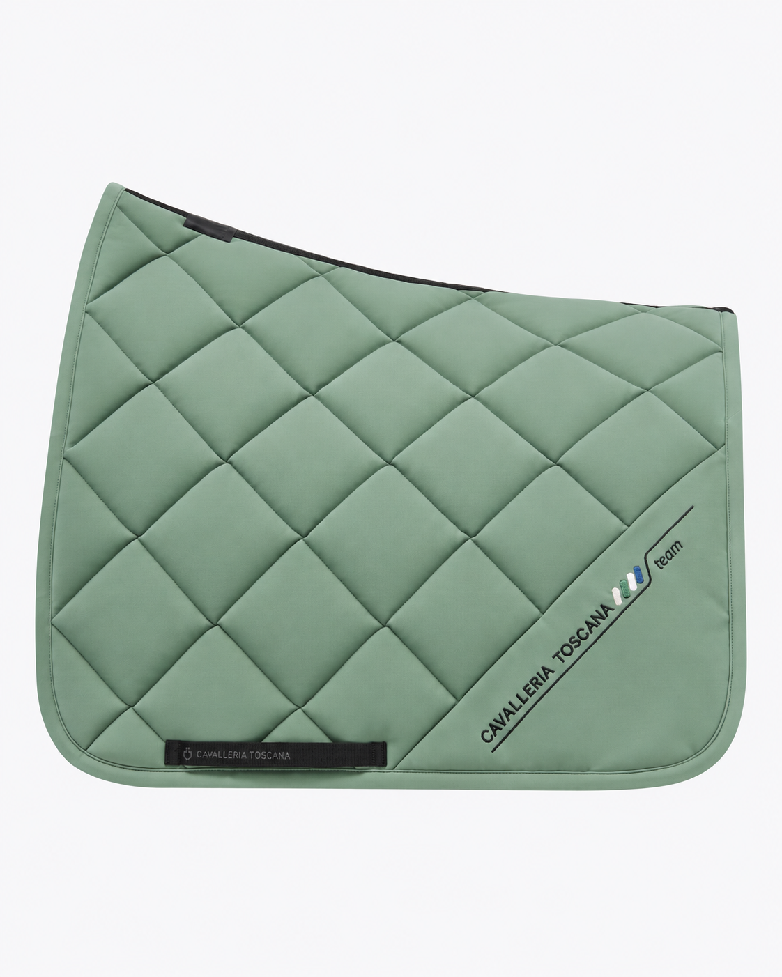 Cavalleria Toscana Dash Dressage Saddle Pad Emerald Grey