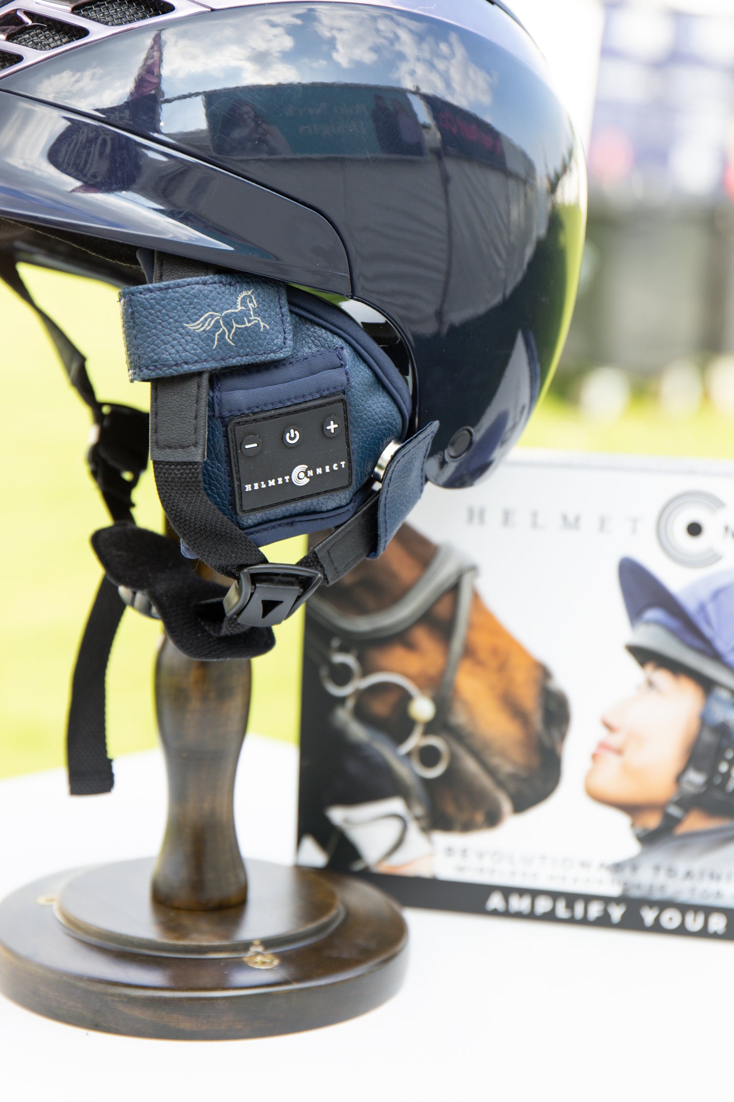HelmetConnect Bluetooth Riding Hat Attachment
