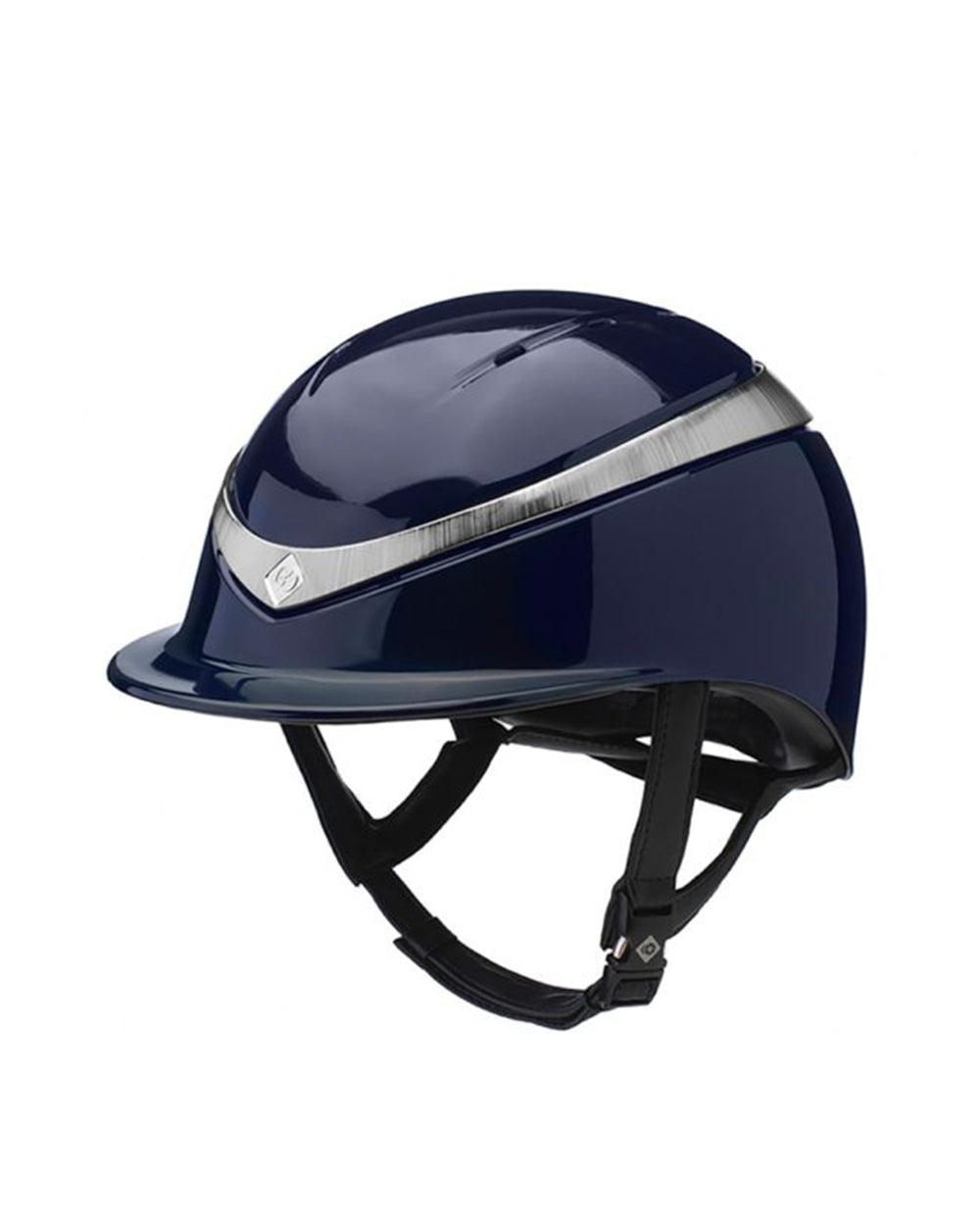 Charles Owen Halo Gloss Next-generation Performance Fixed Peak Riding Helmet (Shell only - liner sold separately).