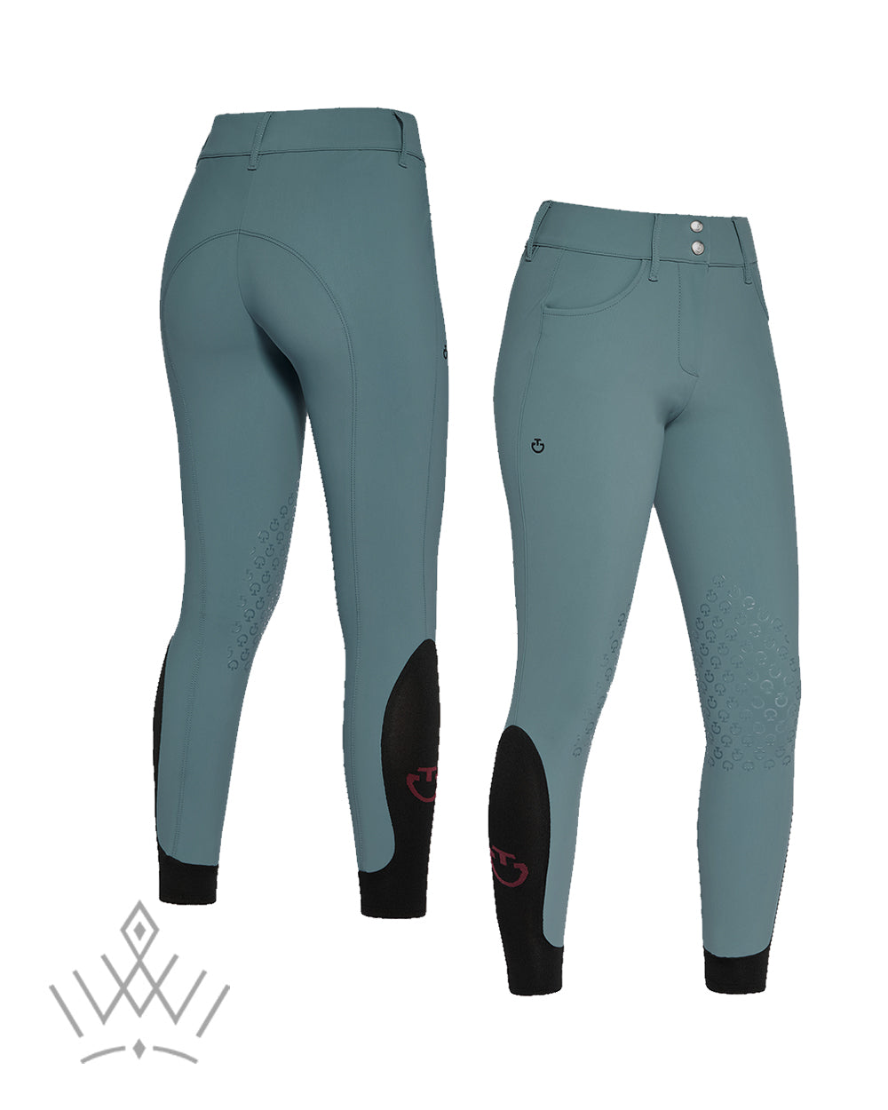 Cavalleria Toscana American Knee Grip Ladies Breeches *Pre-order JADE for April Dispatch* - Shop Online