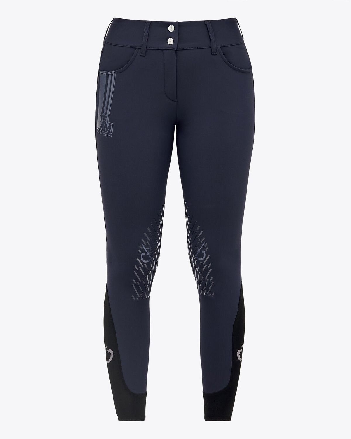 Cavalleria Toscana Team Raceway High Waist Breeches Smokey Blue