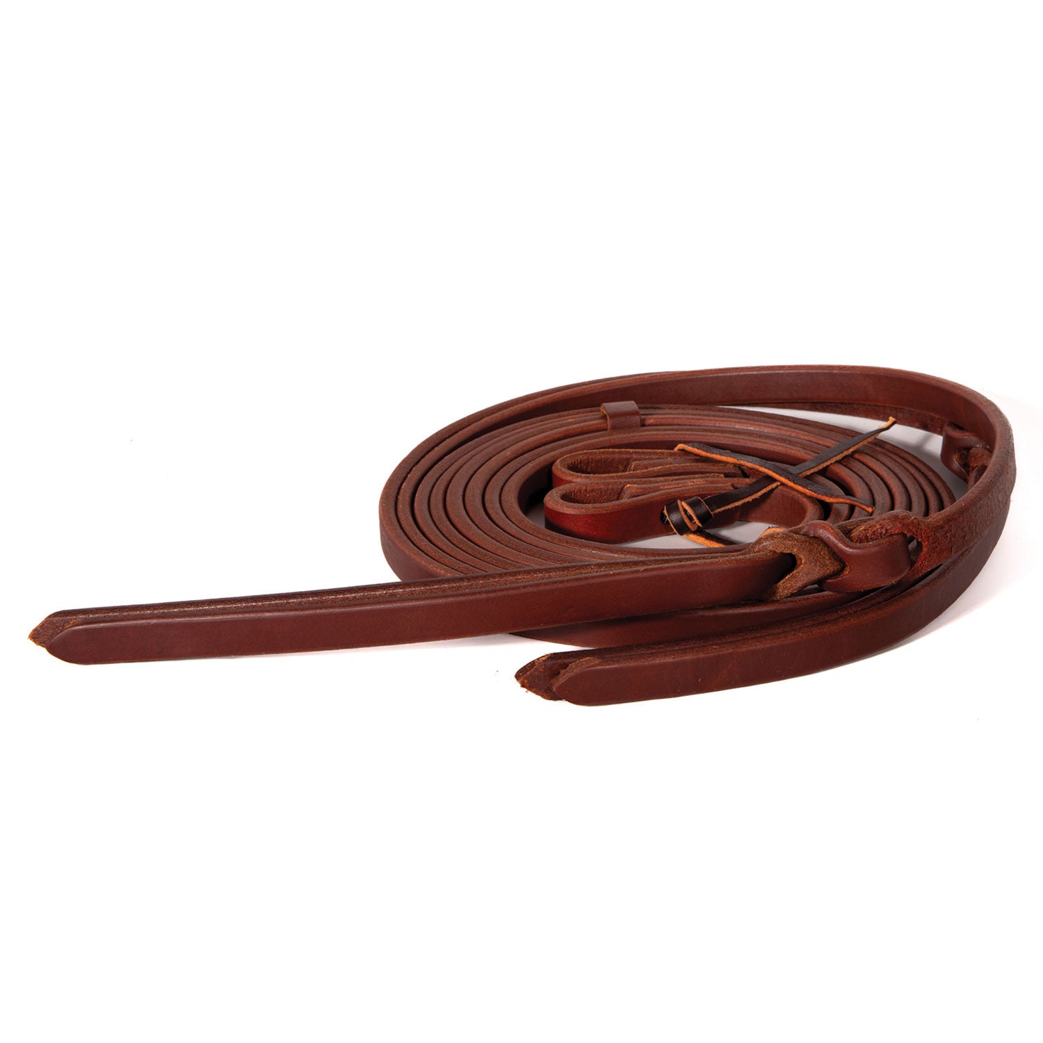 POPPER TAIL HEAVY OILED SPLIT REINS 5/8".