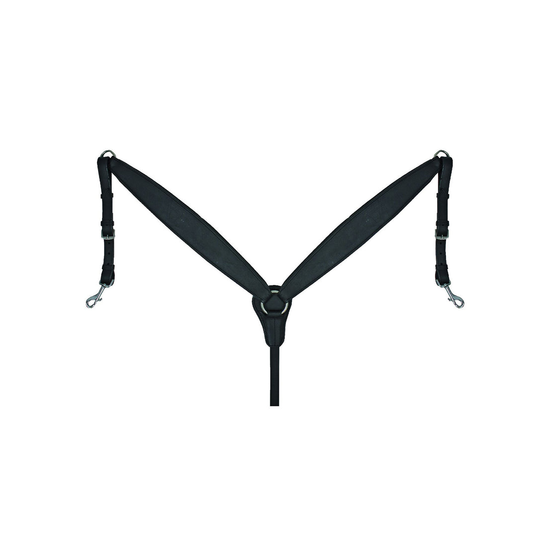 SHAPED TREKKING BREAST PLATE OILY LEATHER.