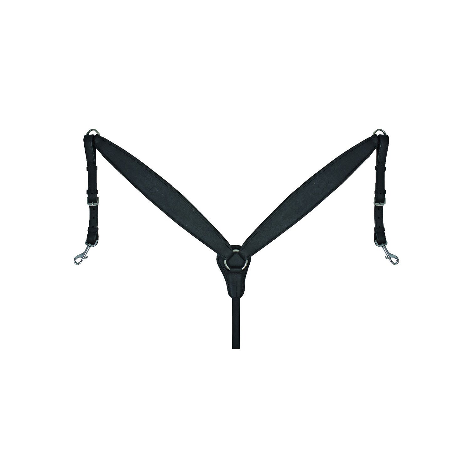 SHAPED TREKKING BREAST PLATE OILY LEATHER.