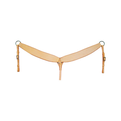 LEATHER SMOOTH BREASTCOLLAR.