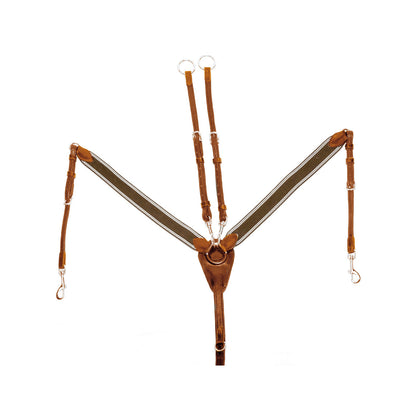 UKE DOUBLE LEATHER HUNTING BREASTPLATE.