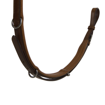 Y fork leather breastplate