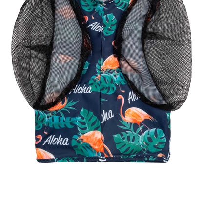 Anti-fly mask with ear cover net