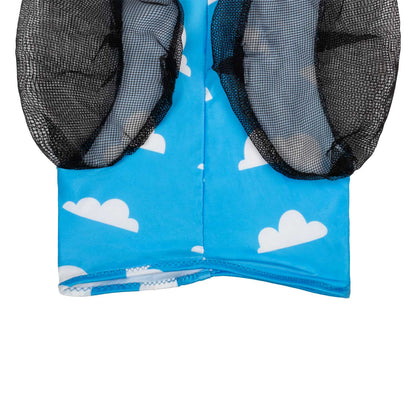 Anti-fly mask with ear cover net