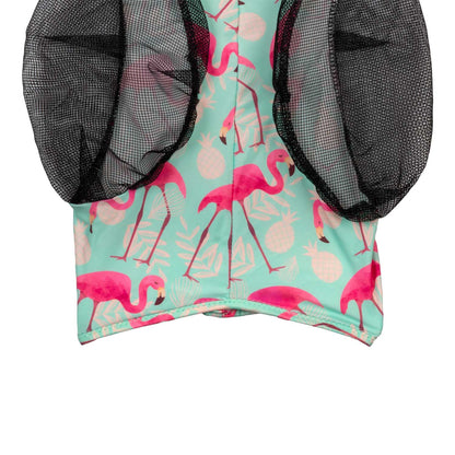 Anti-fly mask with ear cover net