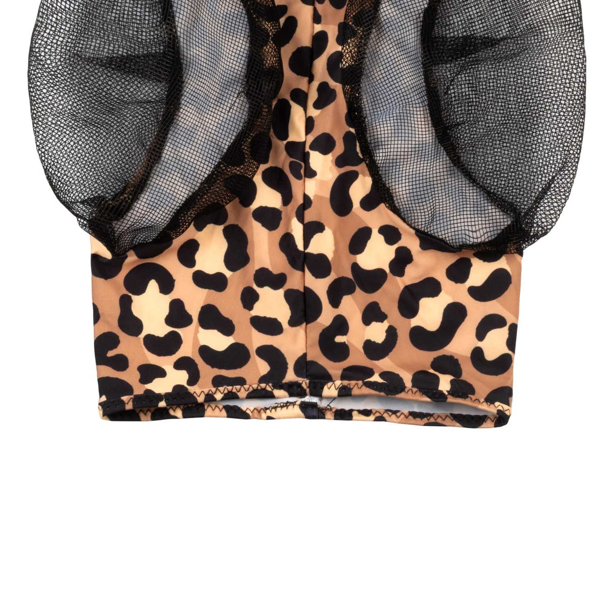 Anti-fly mask with ear cover net
