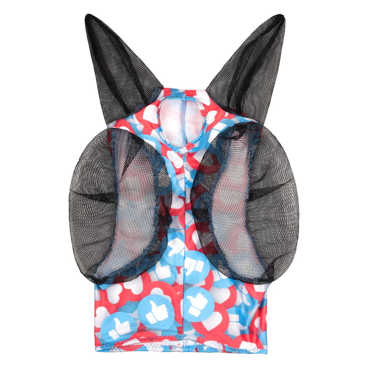 Anti-fly mask with ear cover net