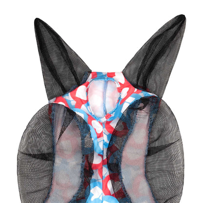 Anti-fly mask with ear cover net