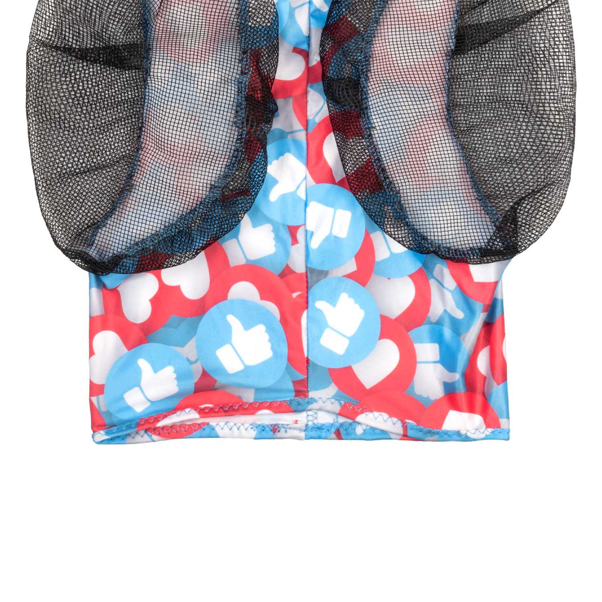 Anti-fly mask with ear cover net