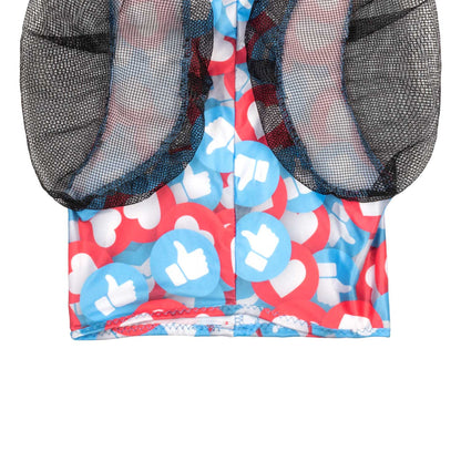 Anti-fly mask with ear cover net