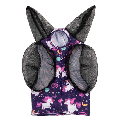 Anti-fly mask with ear cover net