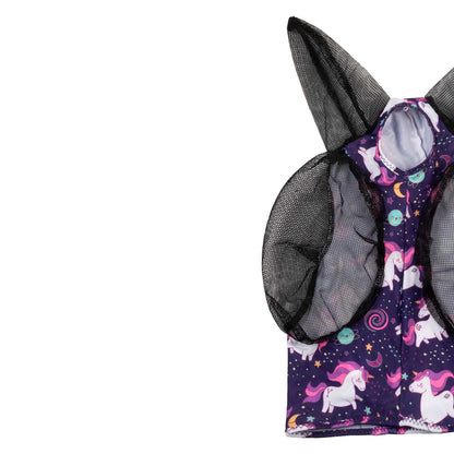 Anti-fly mask with ear cover net