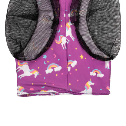 Anti-fly mask with ear cover net