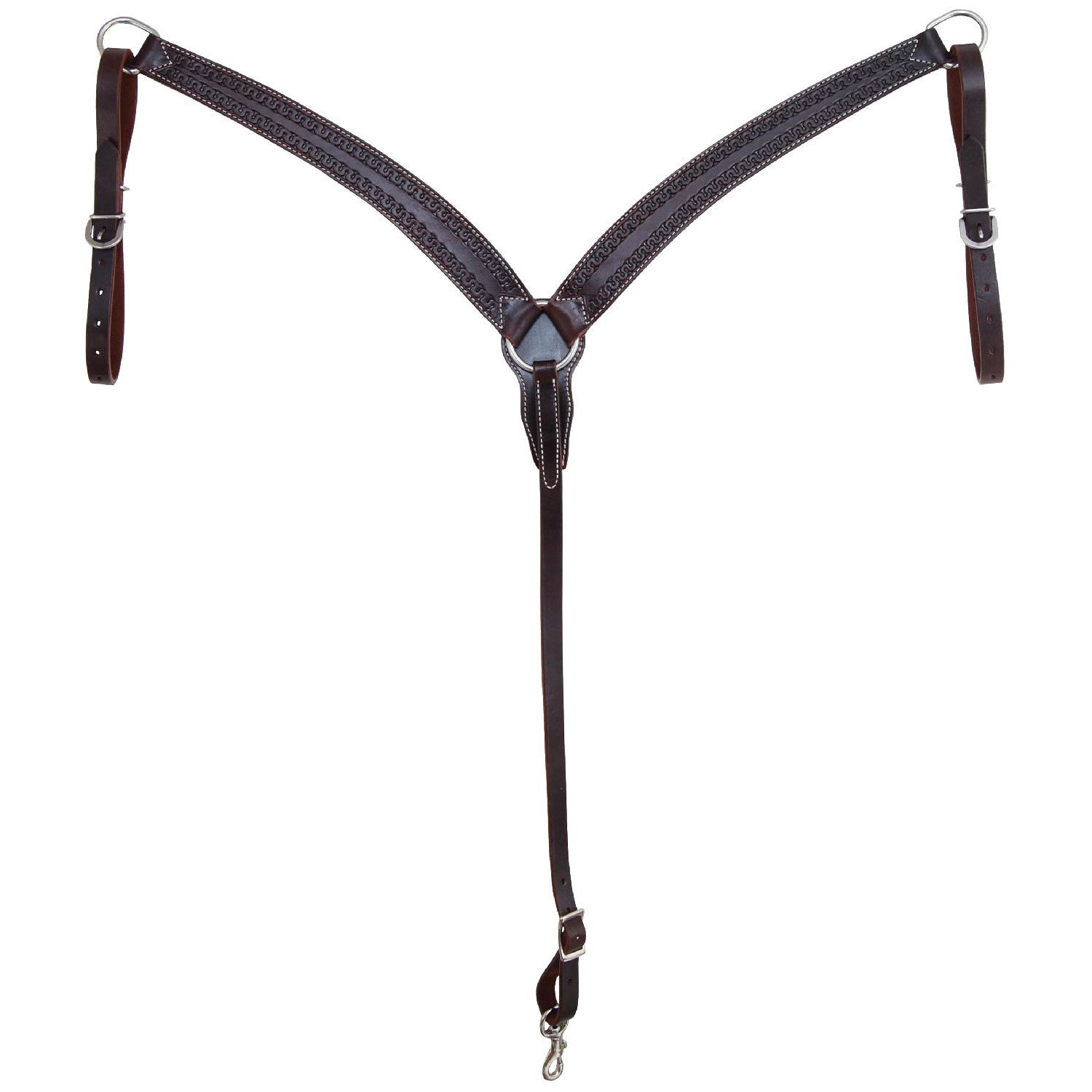 BREAST COLLAR 5957 WITH SNAKE TOOLING.