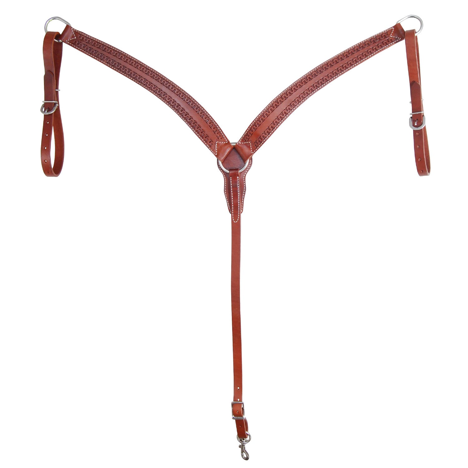 BREAST COLLAR 5957 WITH SNAKE TOOLING.