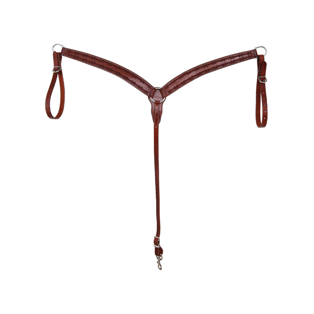 BREAST COLLAR 5959 WITH BARBWIRE TOOLING.
