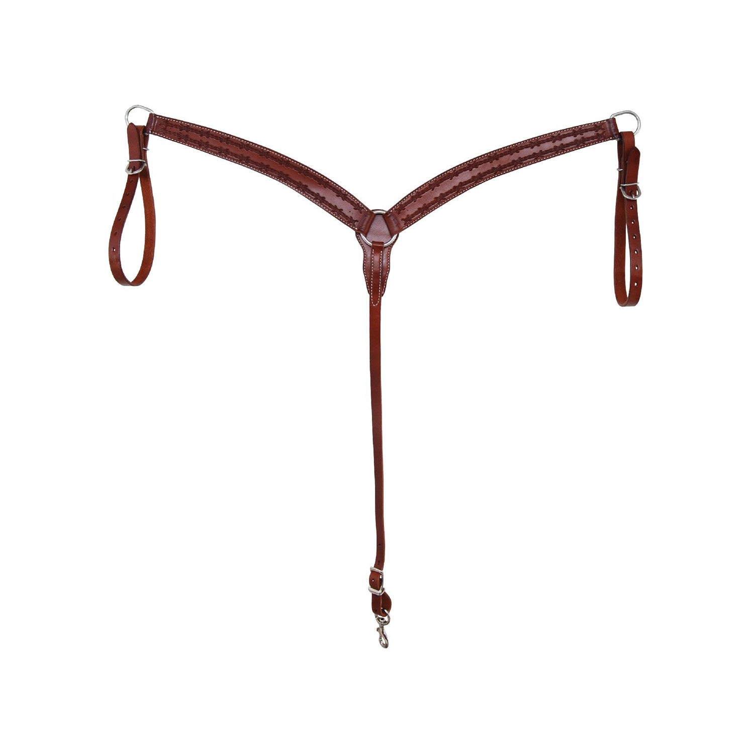 BREAST COLLAR 5959 WITH BARBWIRE TOOLING.