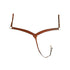 BREAST COLLAR WITH BARBWIRE TOOLING.