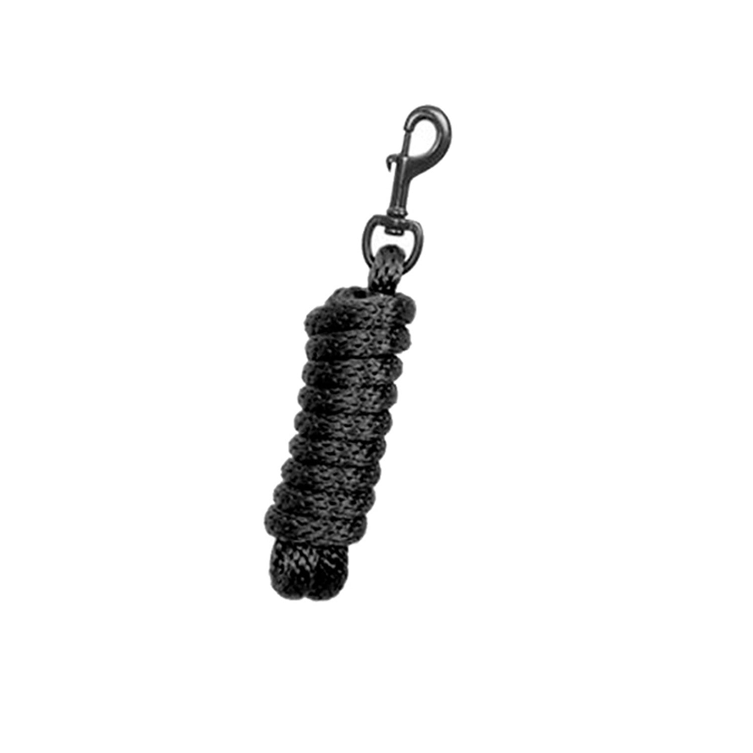 BLACK FINISH NYLON LEADROPE.