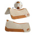 3/4" WOOL FELT CONTOUR SADDLE PAD.