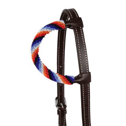 One ear beaded embrodery bridle