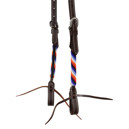 One ear beaded embrodery bridle