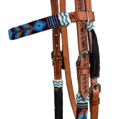 BEADED EMBRODERY BRIDLE