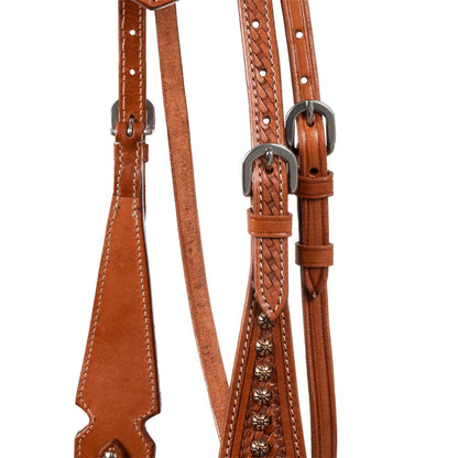 WESTERN BRIDLE WITH BLUE STONES