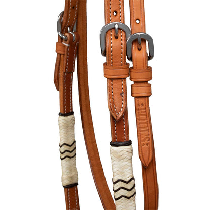 BOSAL BRIDLE WITH HORSEHAIR REINS