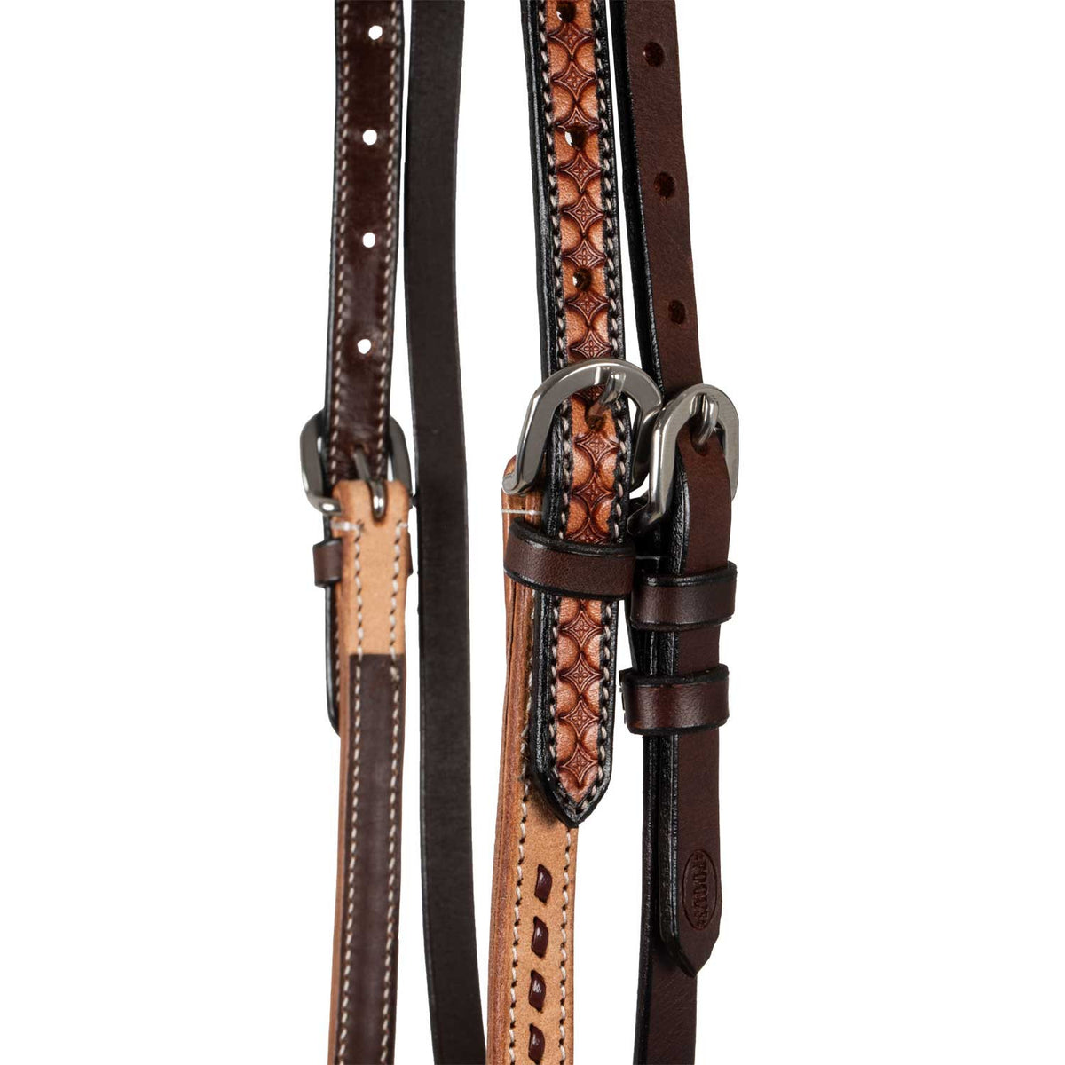 2 TONE WESTERN BRIDLE