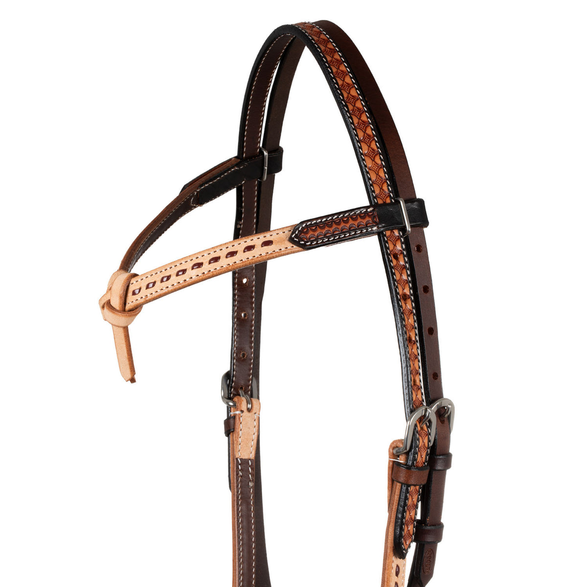 2 TONE FUTURITY WESTERN BRIDLE