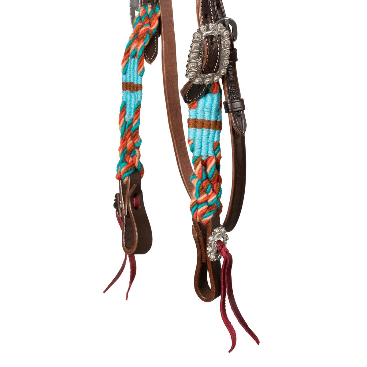 ROPE WAVES WESTERN BRIDLE