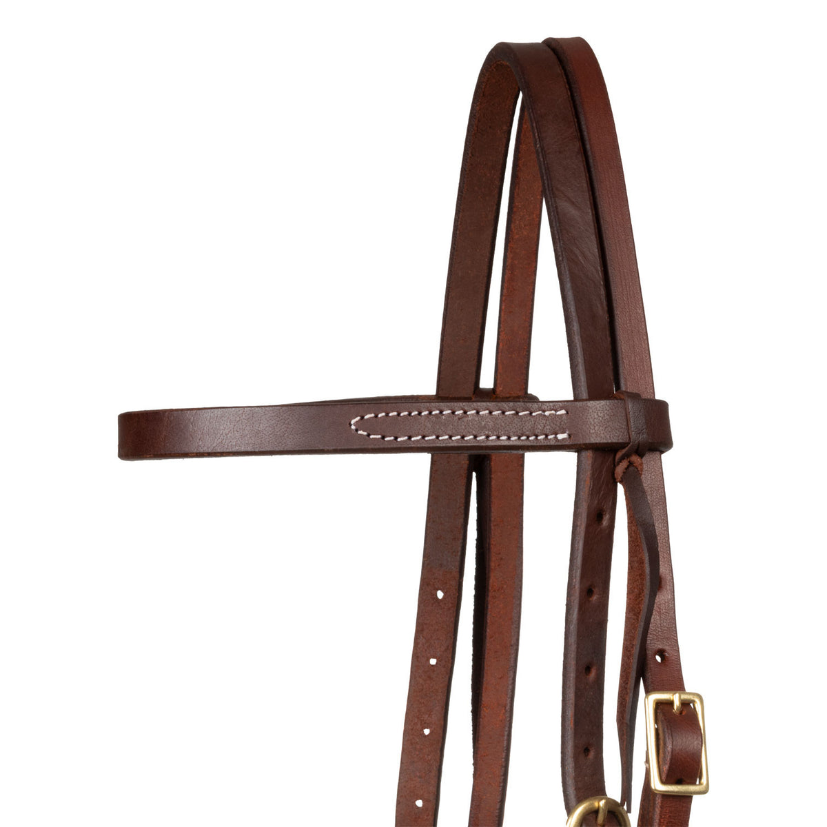 WESTERN TIE ENDS BROWBAND BRIDLE
